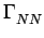 $\displaystyle \Gamma_{{NN}}^{}$